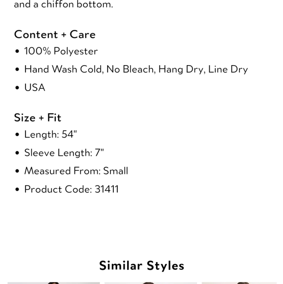 Petite Light Pink Chiffon Colorblock Maternity Max - Picture 6 of 6